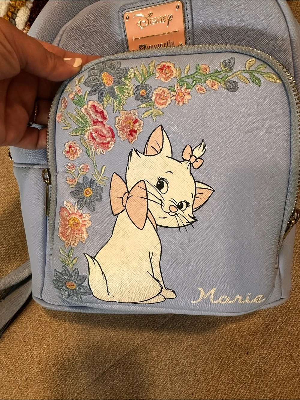 Loungefly Marie Light Blue Backpack